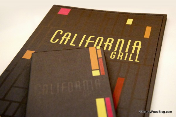 California Grill Menu