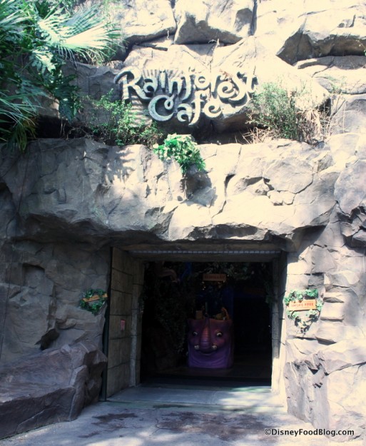 Entrance Rainforest Cafe
