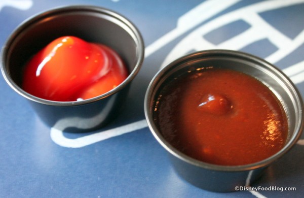 Ketchup and BBQ Sauce Taste Pilots Grill