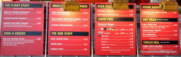 Menu 3 Taste Pilots Grill