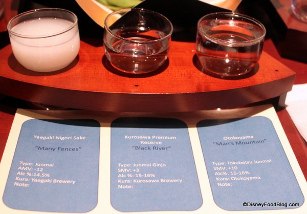 Sake Pairings