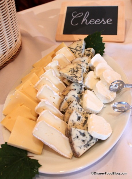 Cheese Display Parisian Breakfast