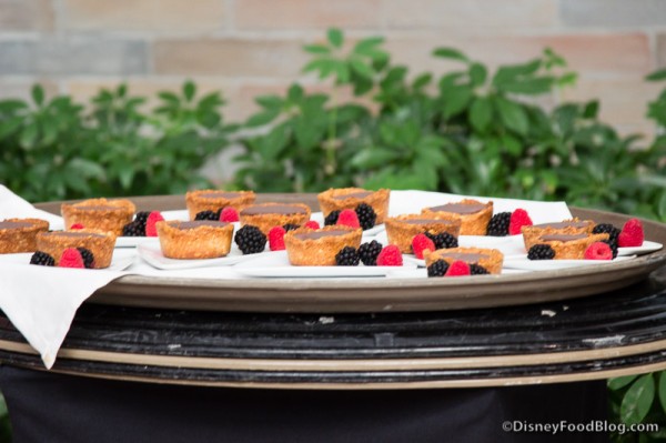 ChocolatePuddingTartInTray