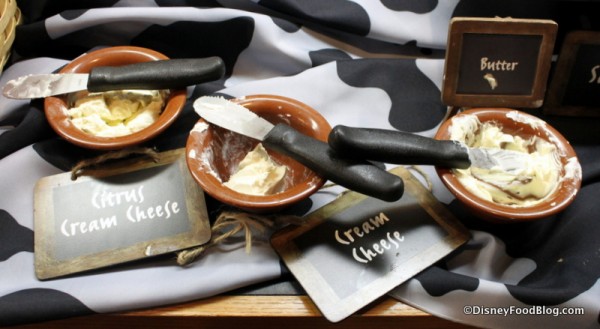 Citrus Cream Cheese, Cream Cheese, and Butter Trails End