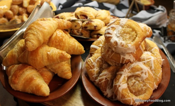 Croissants, Chocolate Croissants, and Fruit Danish Trails End