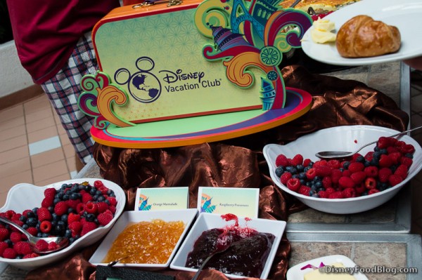 Raspberries and Blueberries