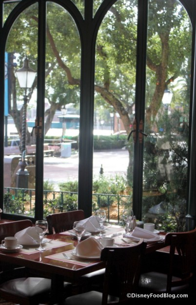 Views from Chefs de France Parisian Breakfast