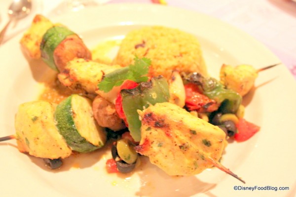 Chicken Kebabs Marrakesh
