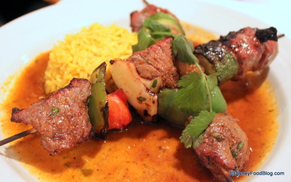 Shish Kebab with Beef Marrakesh