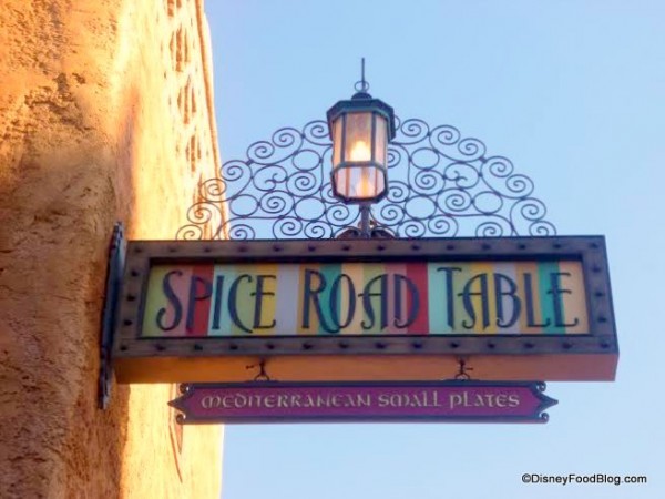 The New Sign for Spice Road Table!