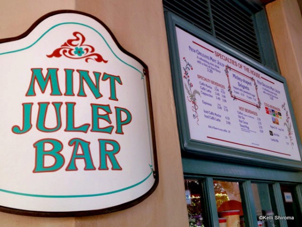 1 - Mint Julep Bar sign
