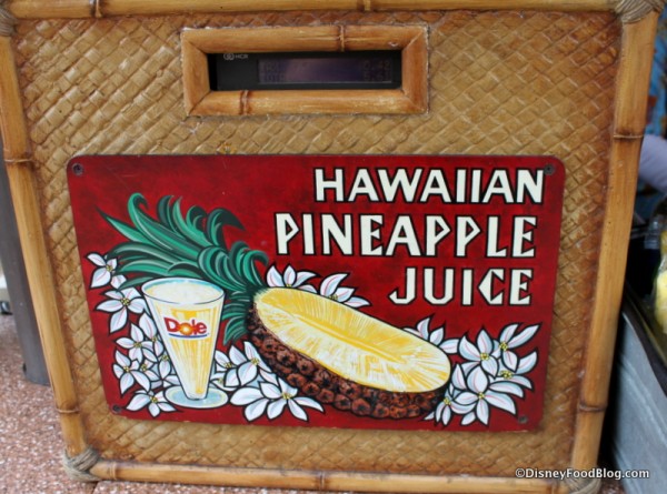 Atmosphere Sign Tiki Juice Bar