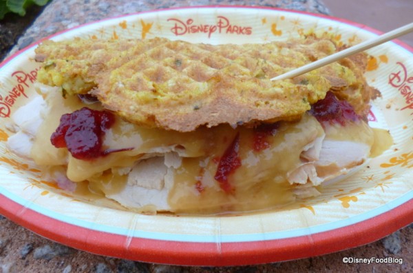 Savory Seasonal Waffle from 2013