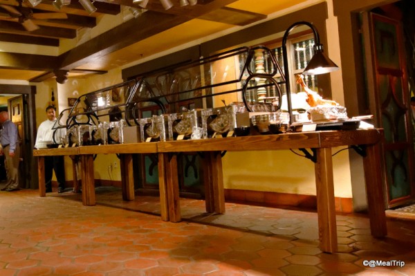 Buffet Area at Tortuga