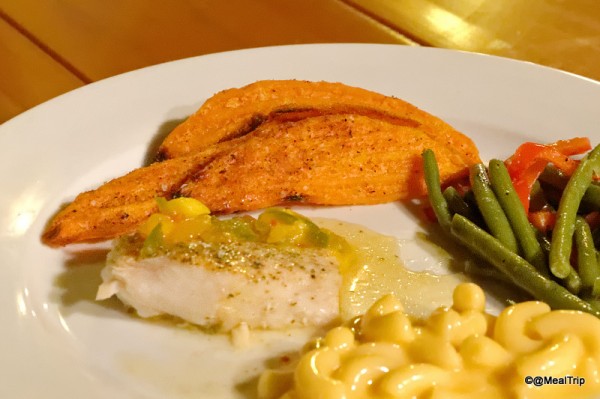 Sweet Potato Fries Plated