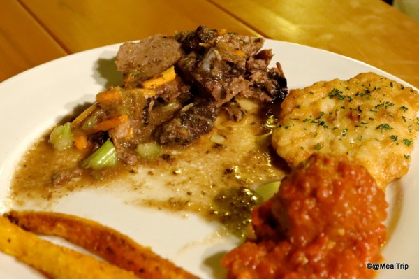 Barbosa’s Braised Beef Plated