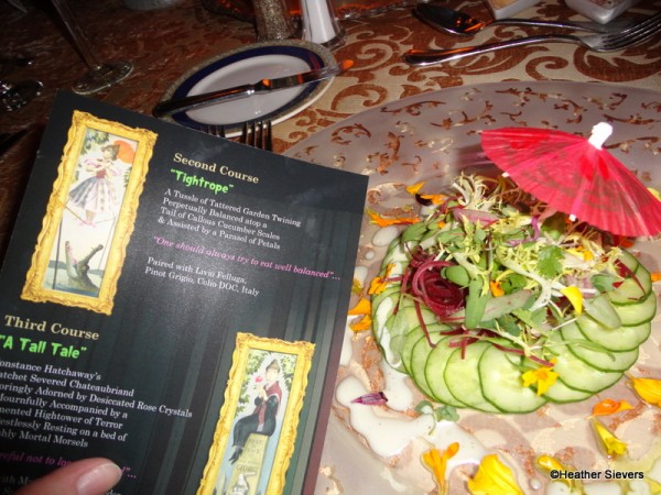 Second Course of the Dinner -- Tightrope!