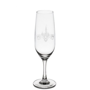 Cinderella Castle Glass Flute -- Cheers!