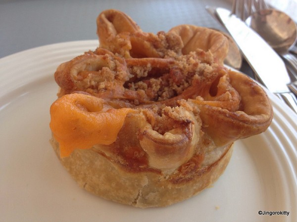 Apple Cheddar Pie at Flo's V8 Cafe