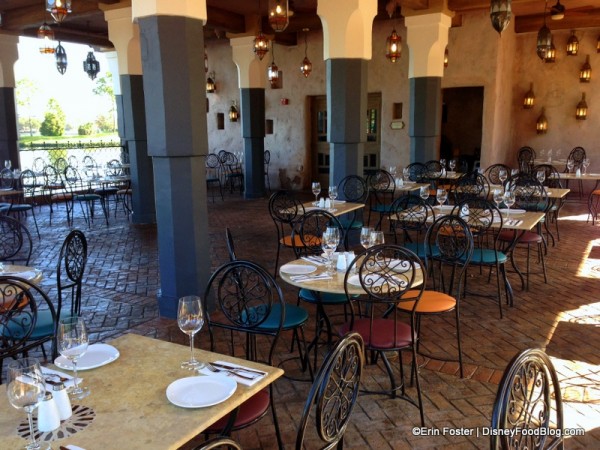 Outdoor Seating at Spice Road Table