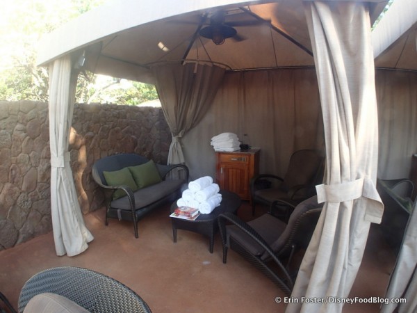 Our cabana!