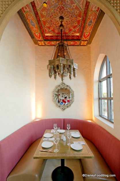 Spice Road Table Booth