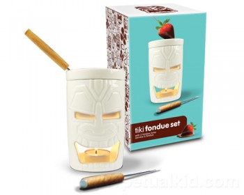 Tiki-Fondue-Set