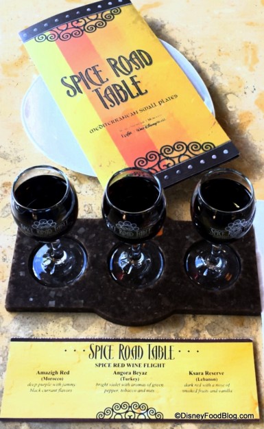 Red Wine Flight -- Click to Enlarge 