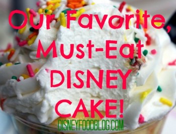 must eat disney cake