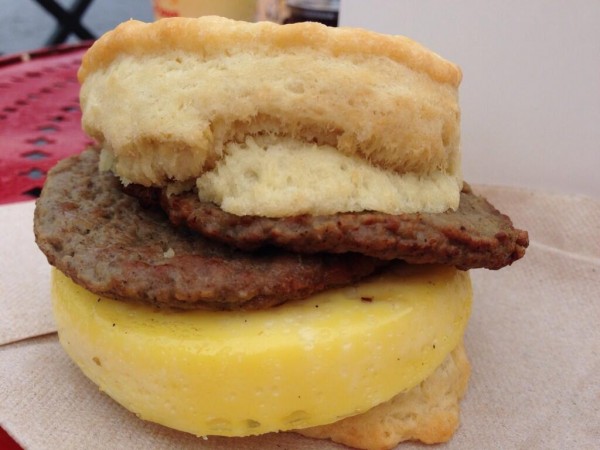 Breakfast Sandwich from BoardWalk Bakery