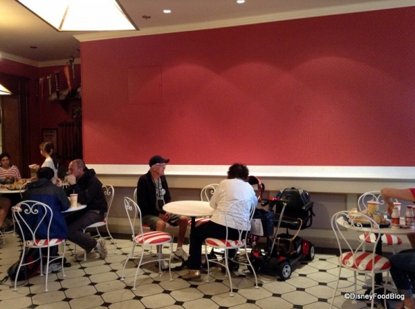 Back wall at Casey's