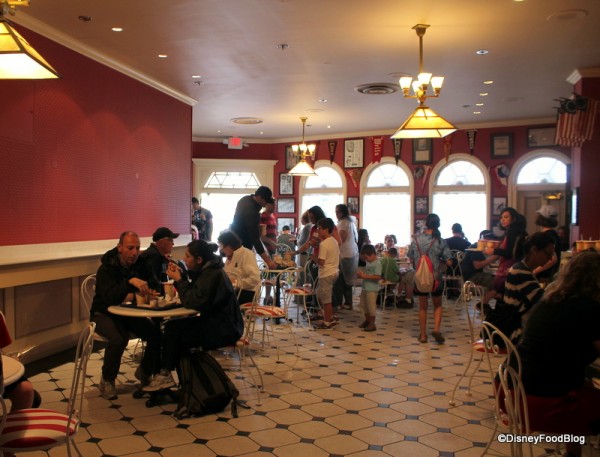 Refurbished Indoor Seating Area