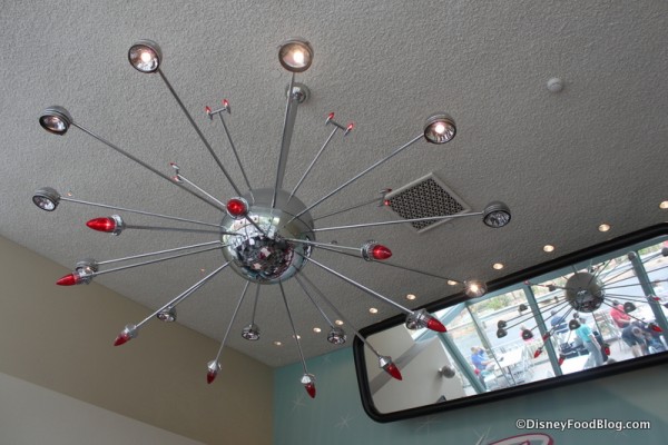 Cool Light Fixtures and Rear View Mirror