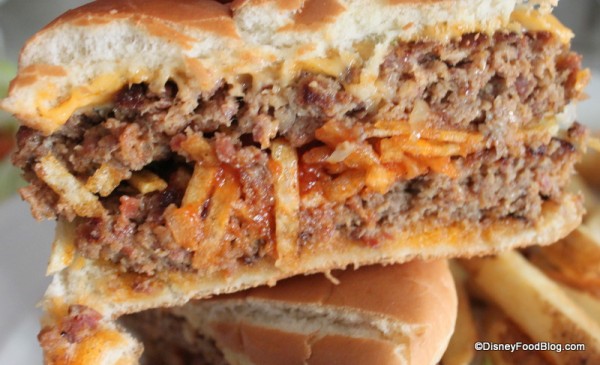 Double Cheeseburger -- Cross Section