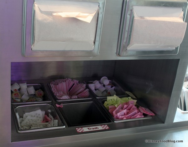 More Condiments and Napkins