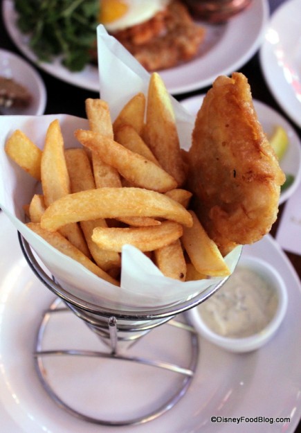 Fish and Chips at Raglan Road