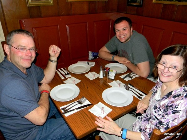 Our nice little corner table
