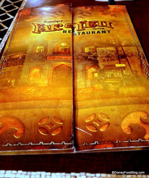 Look inside for exotic dishes