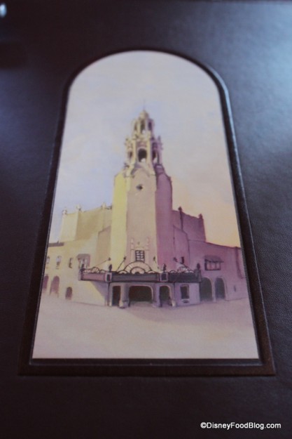 Carthay Circle Restaurant Menu