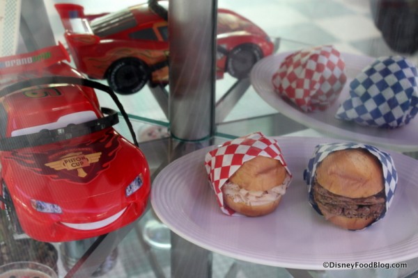 Examples of Food and Lightning McQueen