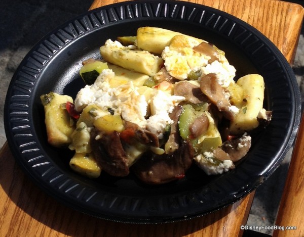 Parisian-style Dumplings with Vegetables and Mushrooms