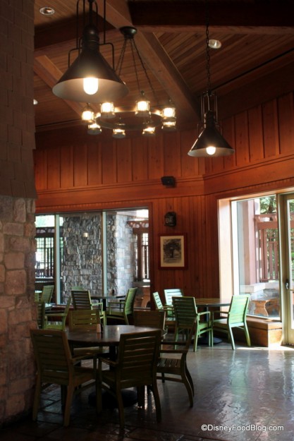 Seating White Water Snacks