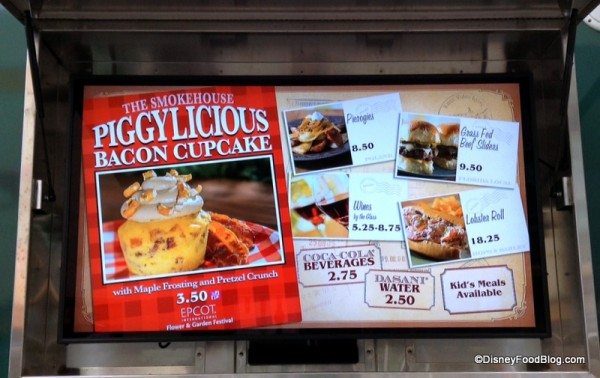 For Now, You Can Grab a Piggylicious Cupcake at Downtown Disney's World Showcase of Flavors Food Truck!