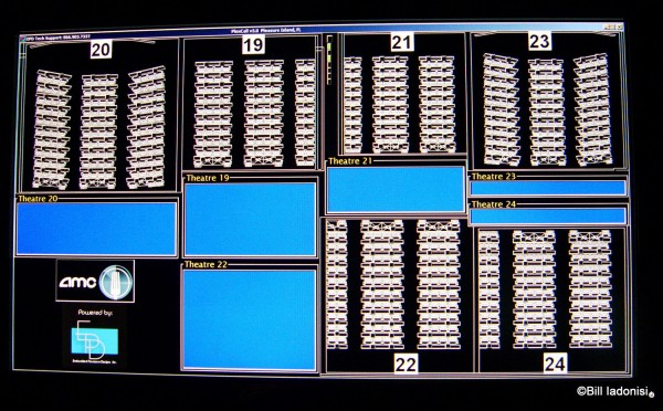 Seating Diagram on Ordering Kiosk