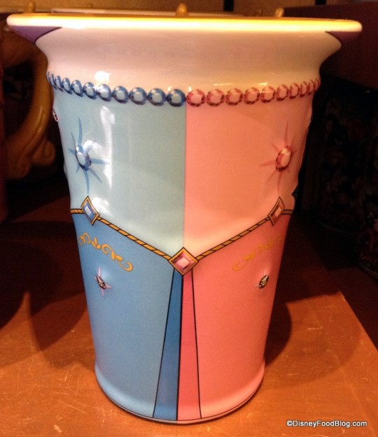 Princess Aurora Mug down the middle