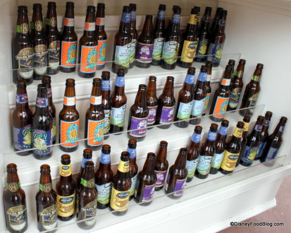 Beers Displayed