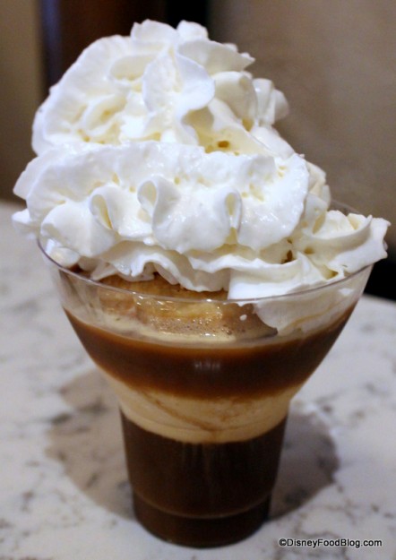 Cafe Glace Iced Cappuccino with ice cream