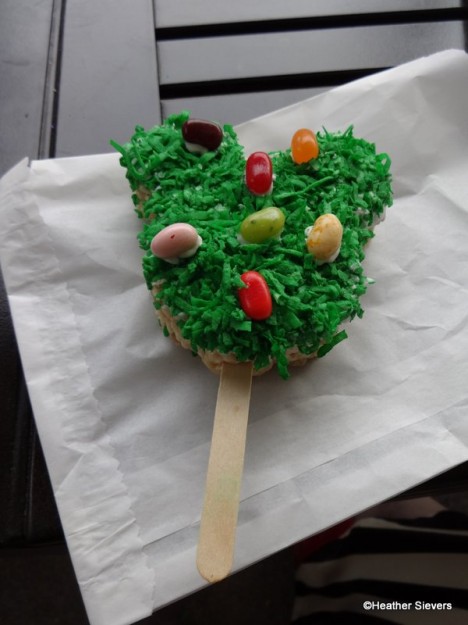  with "Eggs" Rice Krispy Treat