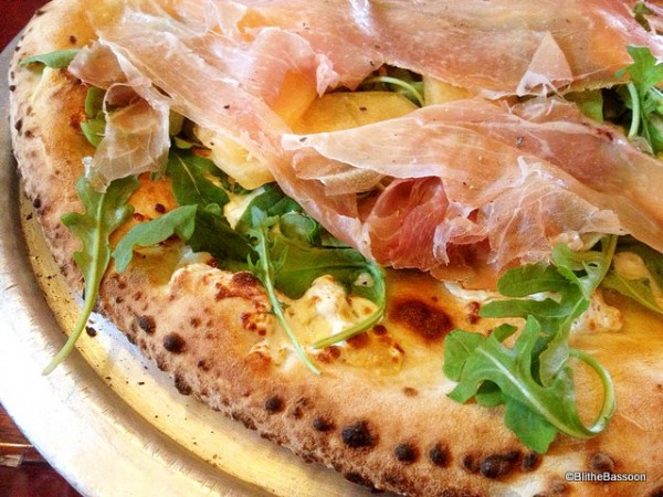 Pizza Prosciutto e Melone from Via Napoli
