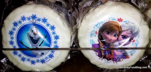 Rice Krispie Treats with a Frozen Theme